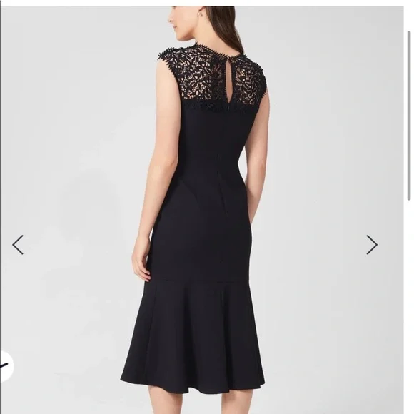 Hobbs London | Dresses | Hobbs London Nwt Navy Blue Cecelia Shift Dress  With Lace | Poshmark